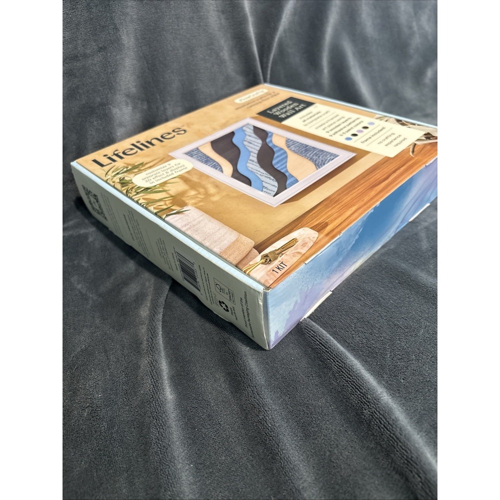 New Lifelines FlowCrafts Layered Wooden Wall Art Framed Art Piece with 9 Layers - Picture 5 of 5